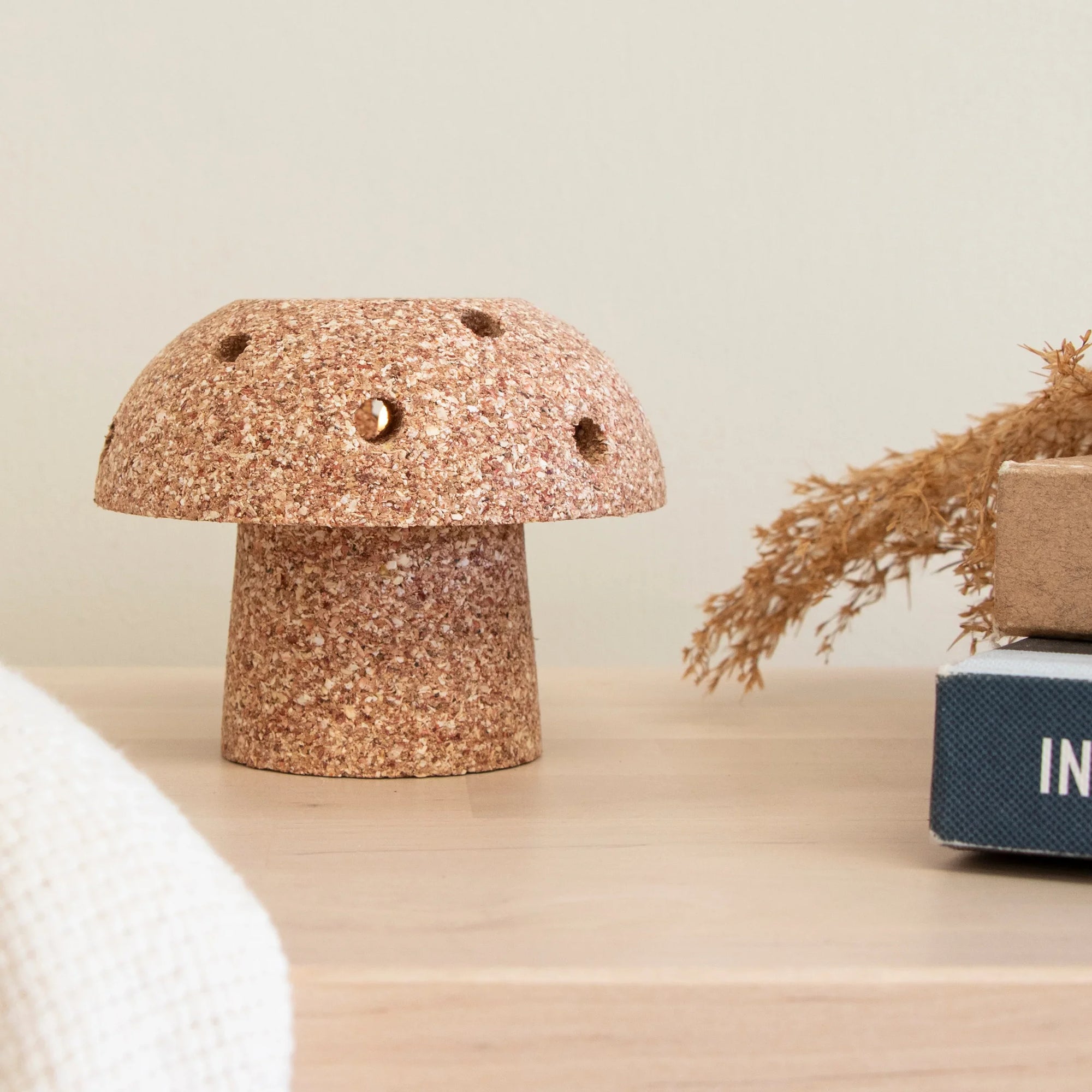 Benefits Of Bringing The Outside In | Funghi + 70’s decor