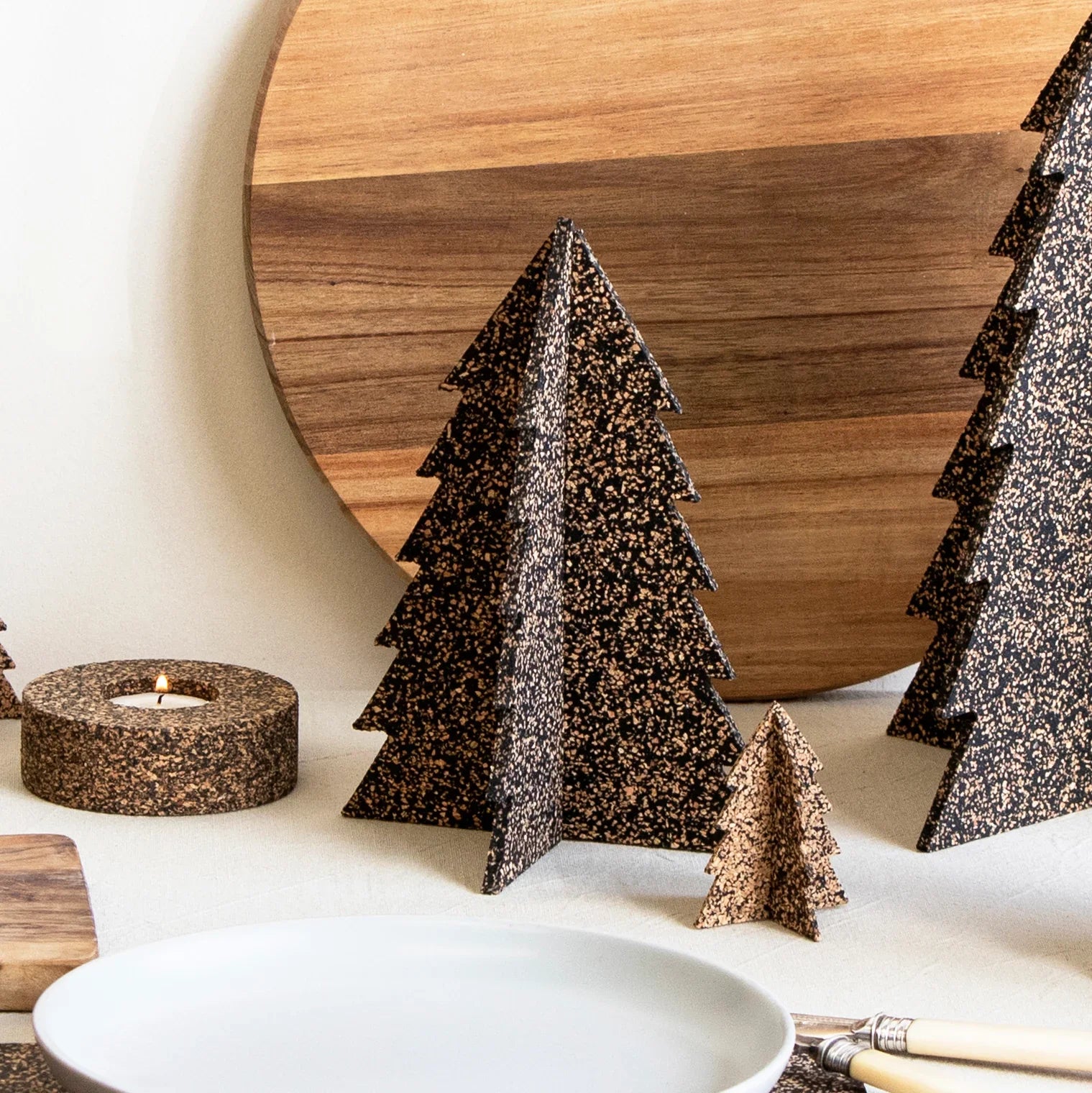 Dash Recycled Rubber & Cork Medium Tree