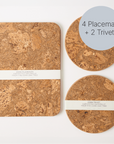 Natural Placemats + Trivet Offer