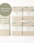Fish Table Linen Set | Table S/8