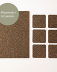 Dash Rectangle Placemats and Coasters Bundle | Table S/6
