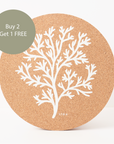 Cork Max Placemats | Coral | BUY 2 get 1 FREE