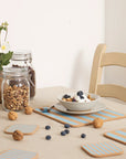 Cork Coasters | Candy Stripes - Blue