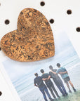 Natural Cork Magnet | Heart