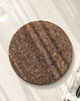 Smoked Cork Placemats | Round S/4