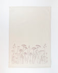 Organic Tea Towel | Flowers