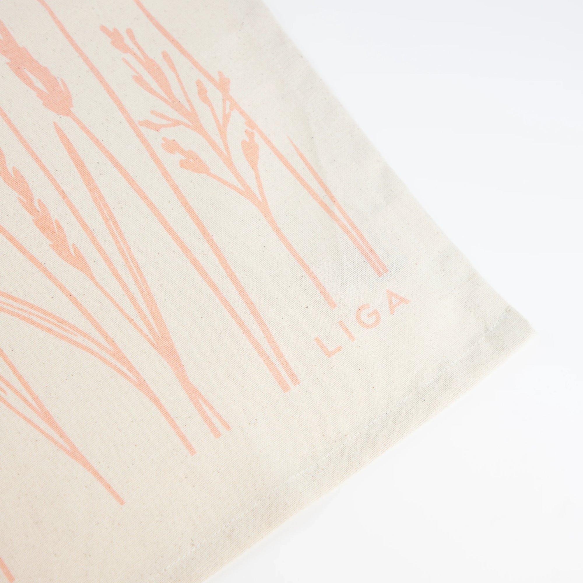 Organic Tea Towel | Native Grasses & Bees
