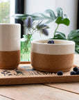 Ceramic Gift Set | Mug and Bowl in Cream