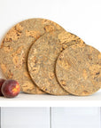 Natural Cork Trivets | S/3
