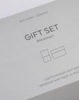 Ceramic Gift Set | Mug and Bowl in Black