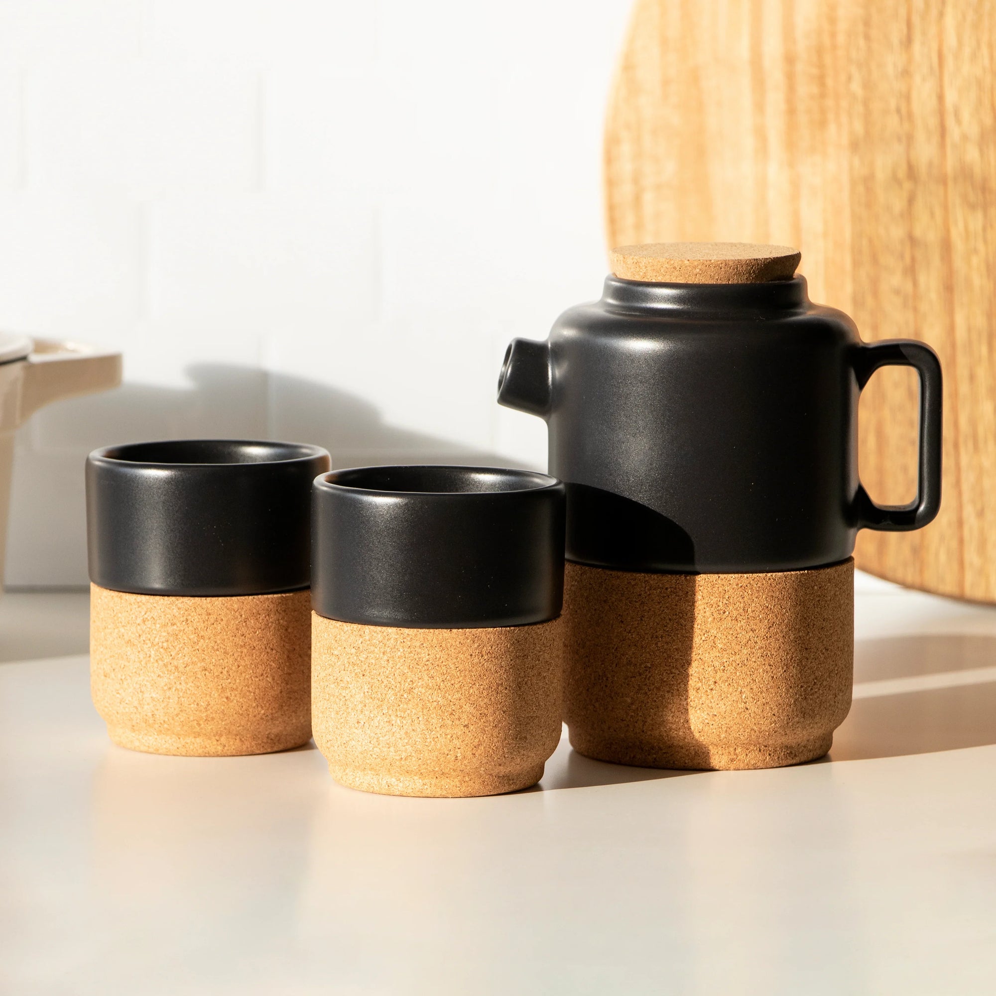 Tea Pot and Mug Eco Gift Set