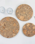 Natural Cork Trivets | S/3