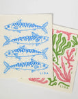 Eco Dishcloths | Mackerel & Seaweed
