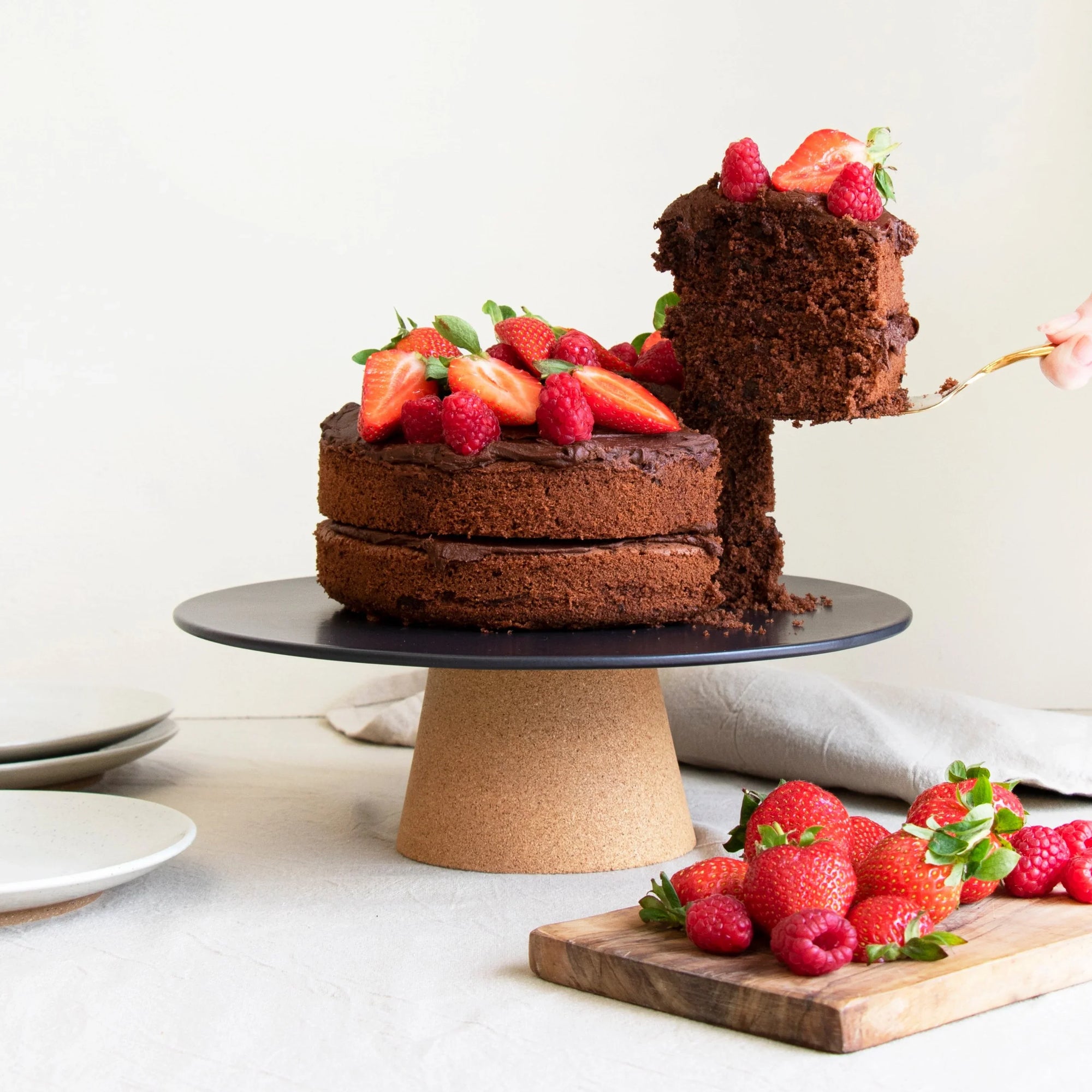 Ceramic Cake Plate