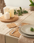 Natural Cork Placemats & Coasters | Rectangle S/8
