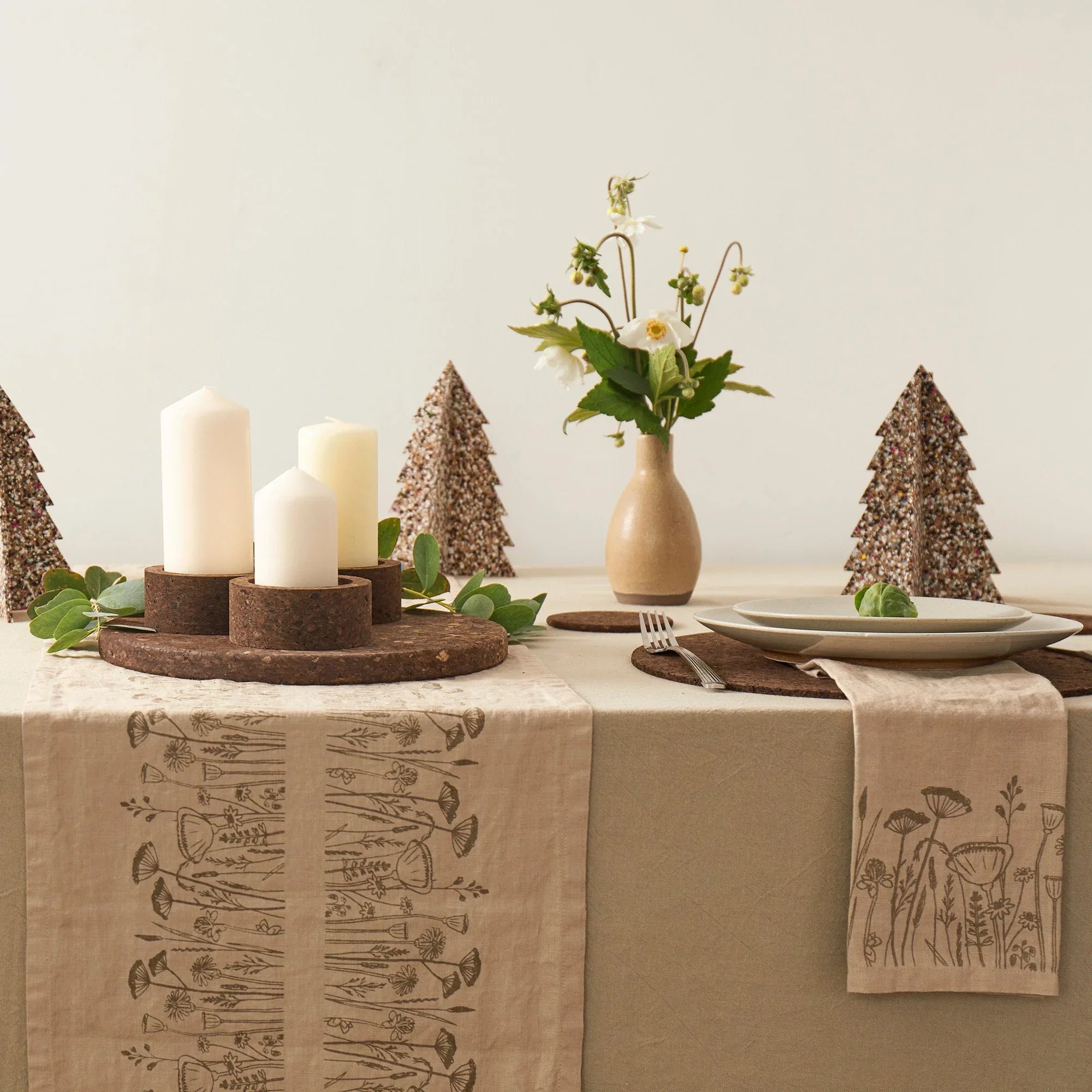 Smoked Cork Placemats | Max S/2