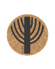 Cork Coaster | Winter Tree