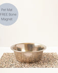 Beach Clean Rectangle Pet Feeding Mat