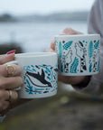 Stoneware Mug | Swimming Penguins