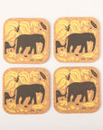 Cork Coasters | Elephant & Bananas