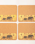 Cork Placemats | Elephant & Bananas