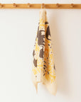 Elephants & Bananas | Cork and Tile Trivet, Tea Towel and Dishcloths