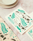 Giraffes | Cork and Tile Trivet, Tea Towel and Dishcloths