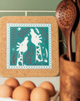 ZSL Cork & Tile Trivets Bundle