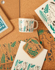 Cork Memo Board | Giraffes