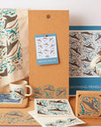 Cork Memo Board | Swimming Penguins