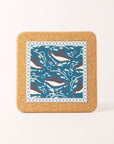 Cork and Tile Trivet | Swimming Penguins