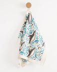 Organic Tea Towel | Swimming Penguins
