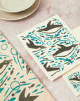 Eco Dishcloths | Swimming Penguins