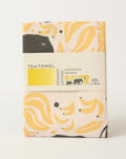 Elephants & Bananas | Cork and Tile Trivet, Tea Towel and Dishcloths