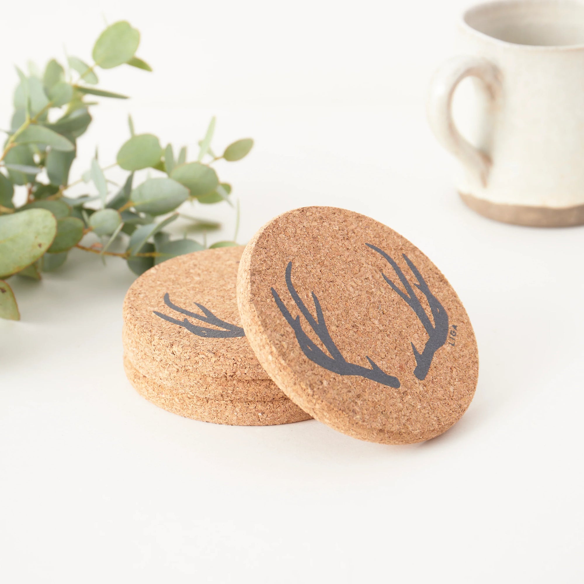 Cork Coasters | Antler