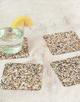 Beach Clean Coasters | Square Set of 4