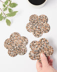 Beach Clean Coasters | Flowers Set of 4