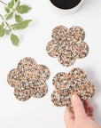 Beach Clean Coasters | Flowers Set of 4