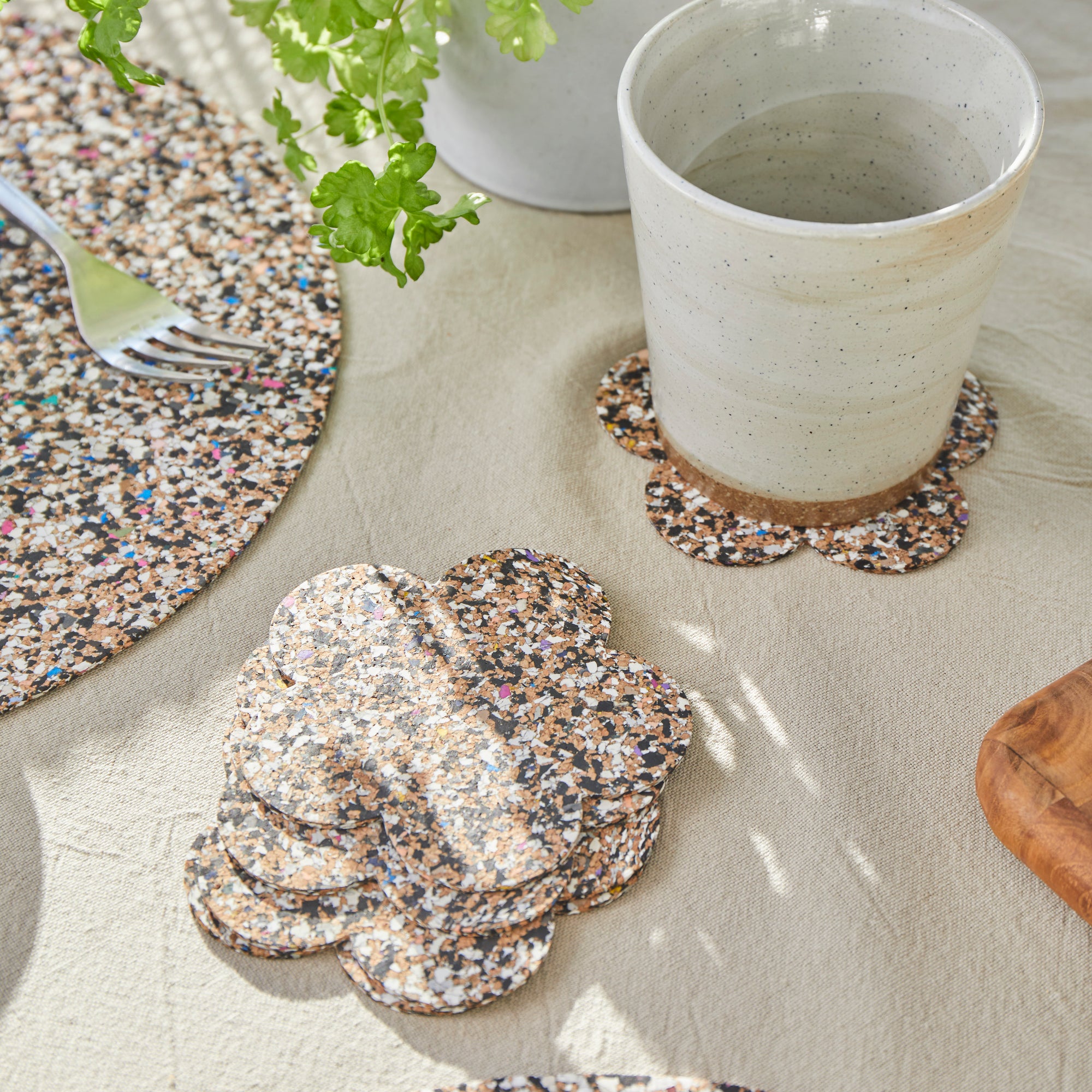 Beach Clean Coasters | Flowers