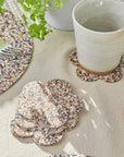 Beach Clean Coasters | Flowers Set of 4