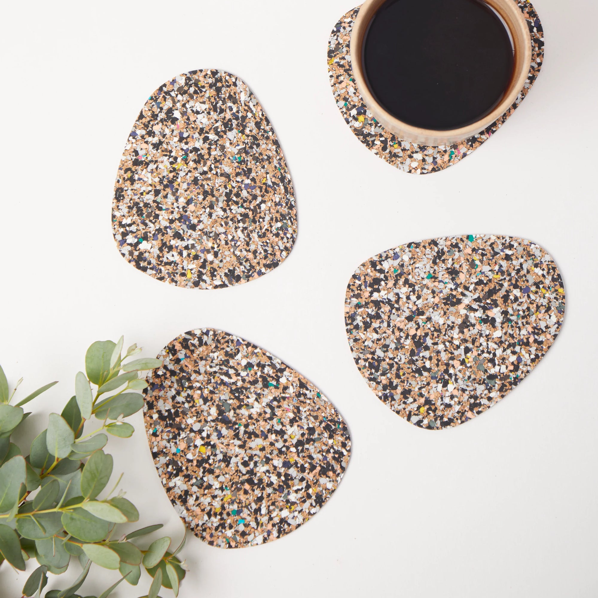 Beach Clean Pebble | Coasters Set of 4