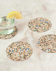 Beach Clean Coasters | Round Set of 4 or 6