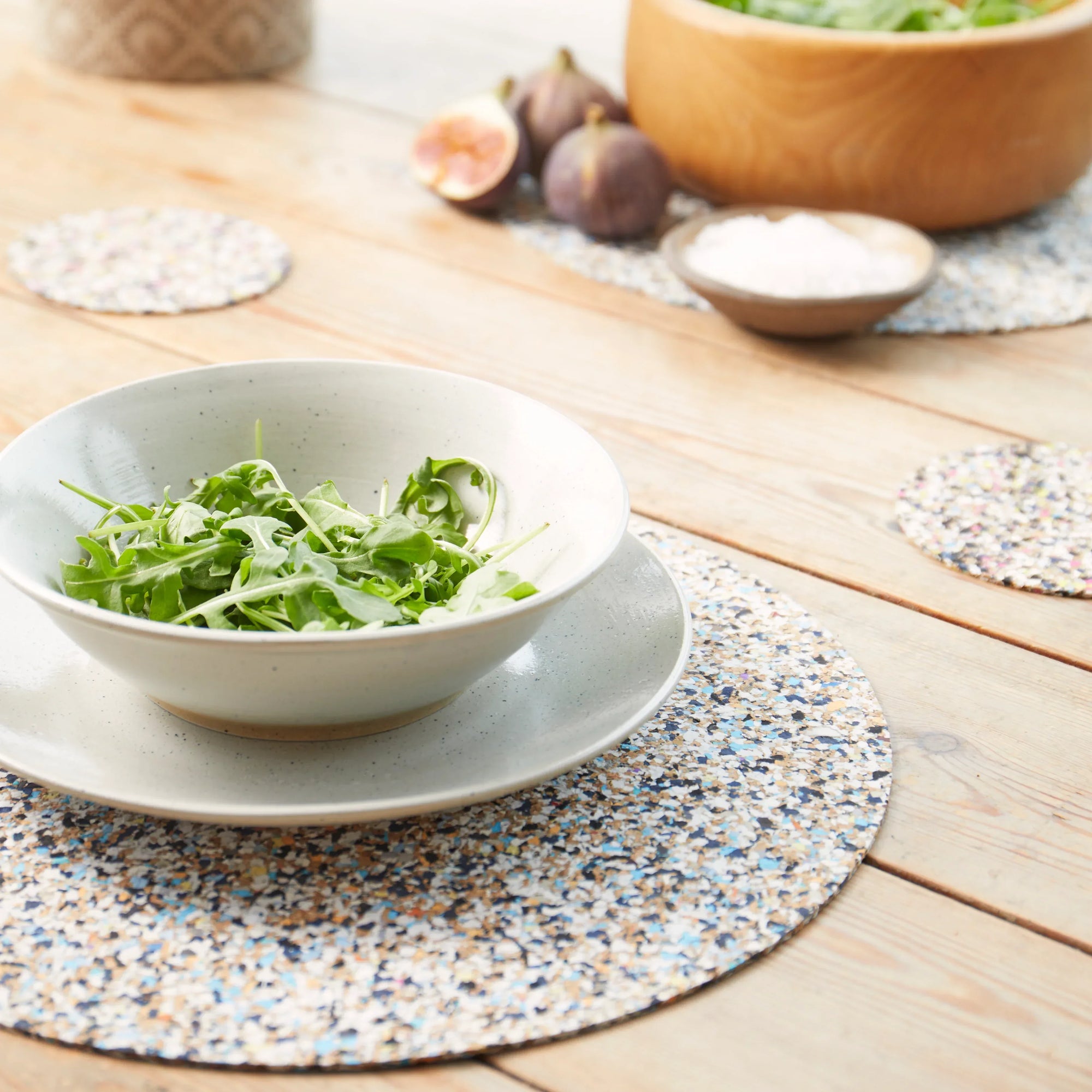Beach Clean Placemats | Round Set of 4