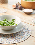 Beach Clean Round Placemats and Coasters Bundle | Table S/6