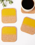 Cork Coasters | Beach Set of 4