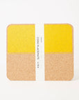 Cork Placemats Rectangle | Beach Set of 4