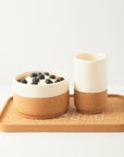 Ceramic Gift Set | Mug and Bowl in Cream