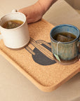 Eco Cork Tray | Cactus