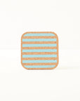 Cork Coasters | Candy Stripes - Blue