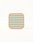 Cork Coasters | Candy Stripes - Blue